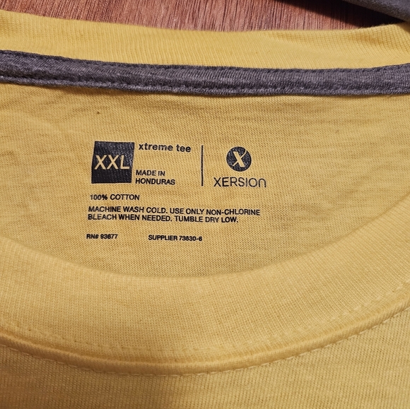 Version extreme tee XXL neon yellow - Picture 3 of 3